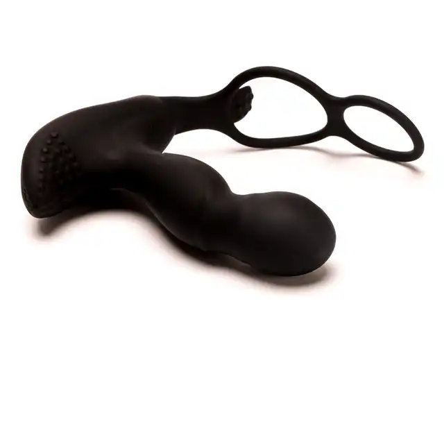 Velvet Touch – Masażer Prostaty z Pierścieniami Erekcyjnymi i Funkcją Podgrzewania. Sterowany zdalnie zaprojektowany z myślą o mężczyznach.