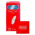 Durex - Feel Thin Ultra 10szt. Wyjątkowo cienkie prezerwatywy dla jeszcze większej bliskości