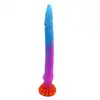 Kiotos Monstar - Dildo Beast 91.Fantazyjne dildo w smoczym kształcie i fluorescencyjnych kolorach