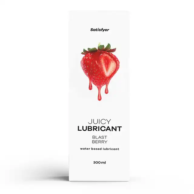 Satisfyer - Blast Berry. Gęsty lubrykant na bazie wody z aromatem truskawki