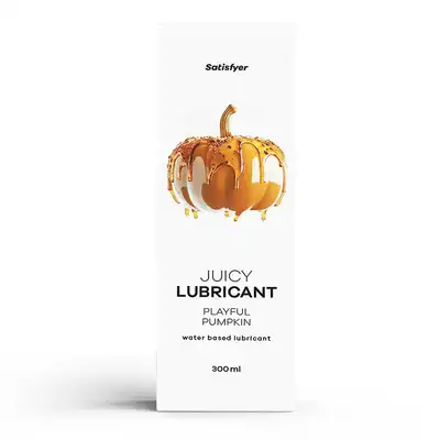 Satisfyer - Playful Pumpkin. Gęsty lubrykant na bazie wody z aromatem dyniowym