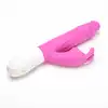 Velvet Touch – Wibrator Silikonowy Typ Króliczek Ładowany USB Fioletowy. Zmysłowy wibrator z funkcją podgrzewania i podwójną stymulacją dla pełni doznań