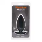 Seven Creations - Radical Medium. Silikonowy plug analny o stożkowym kształcie