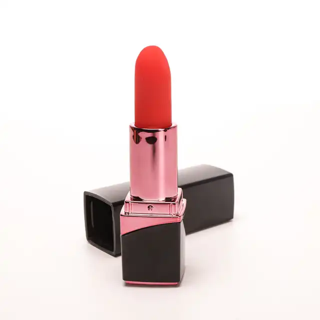 Velvet Touch – Wibrator Mini w Kształcie Szminki Ładowany USB Czarny. Dyskretna elegancja i moc ukryta w kompaktowej formie