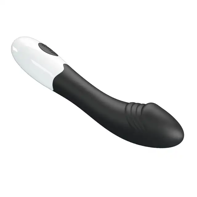 Pretty Love – Elemental Black. Klasyczny, prosty wibrator z 30 programami (14 cm), w nowym czarnym kolorze.