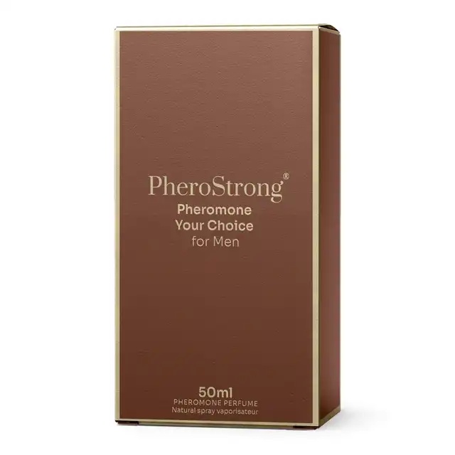 PheroStrong - Pheromone Your Choice for Men 50 ml. Świeży, drzewny i aromatyczny zapach dla pewnego siebie mężczyzny.