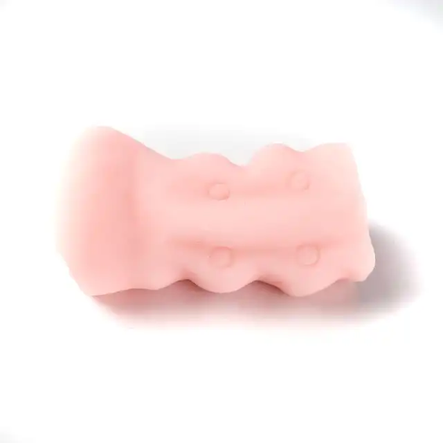 Simple Pleasure – Masturbator Wagina Cyberskóra 285 g. Klasyczny, kompaktowy masturbator z miękkiego silikonu dla codziennej przyjemności