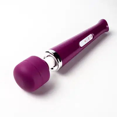 Simple Pleasure – Masażer Kulowy Magiczna Różdżka. Bezprzewodowy masażer AV Wand z 10 trybami wibracji i elastyczną głowicą 360°