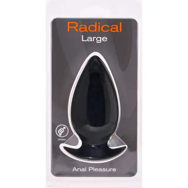 Seven Creations - Radical Large. Doskonale wyprofilowany, anatomiczny, silikonowy plug analny.