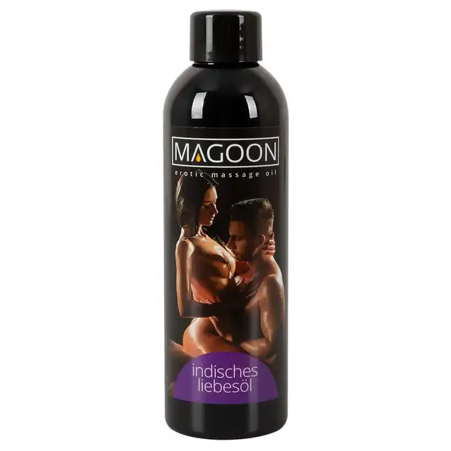 Magoon - Indian Massage Oil 200 ml. Zmysłowa podróż w świat Orientu z rozgrzewającym olejkiem!