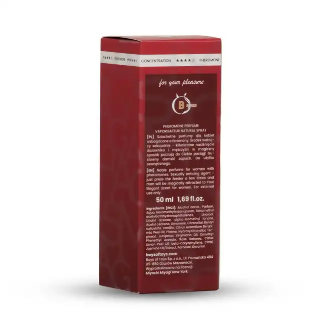 Miyoshi Miyagi - Instinct Femme 50 ml. Perfumy z feromonami dla kobiet, które pragną uwodzić i oczarowywać na każdym kroku
