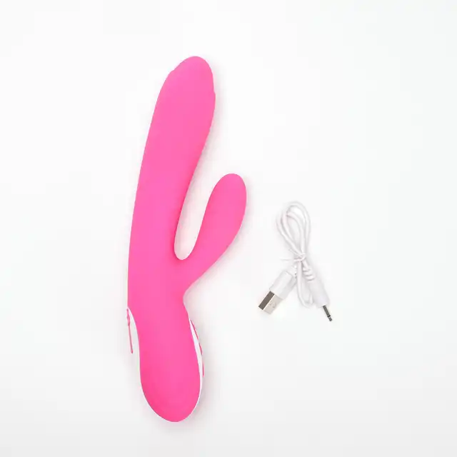 Velvet Touch – Wibrator Silikonowy Typ Króliczek Ładowany USB Różowy. Stylowy i delikatny wibrator o 10 trybach wibracji dla maksymalnej przyjemności