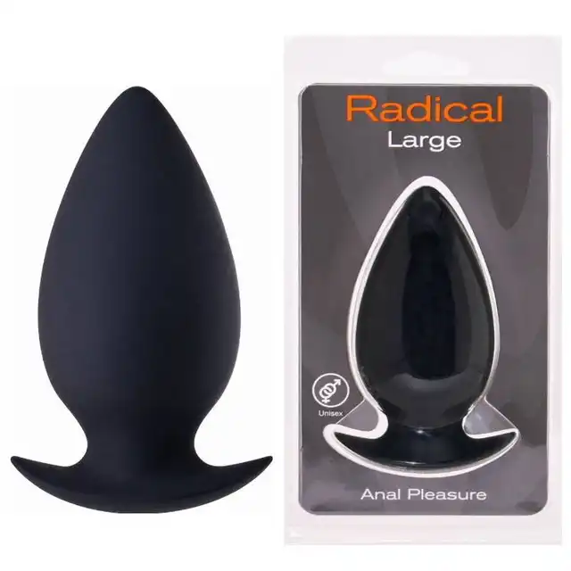 Seven Creations - Radical Large. Doskonale wyprofilowany, anatomiczny, silikonowy plug analny.