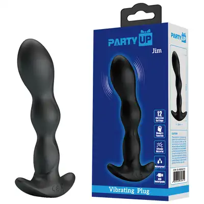 Party Up – Jim. Masażer prostaty o ergonomicznym kształcie, precyzyjna stymulacja i pełna kontrola.
