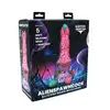 Kiotos Monstar - Cox AlienspawnCock. Unikalne, teksturowane dildo w intensywnych odcieniach różu i fioletu zapewniające kosmiczne doznania