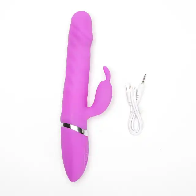 Velvet Touch – Wibrator Silikonowy Typ Króliczek. Stylowy fioletowy wibrator z 36 trybami wibracji, zaprojektowany dla elegancji, komfortu i intensywnej przyjemności.