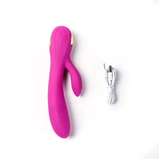 Velvet Touch - Wibrator Króliczek Różowy. Podwójna stymulacja, ciepło i moc dla niezapomnianych doznań.