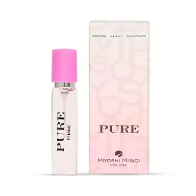 Miyoshi Miyagi - Pure Femme 15 ml. Bezzapachowe feromony dla kobiet, które podkreślają naturalną zmysłowość i kobiecy urok.