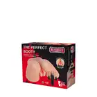 RealStuff – The Perfect Booty. Realistyczny mega masturbator z dwoma wejściami i podwójną wibracją dla maksymalnej satysfakcji