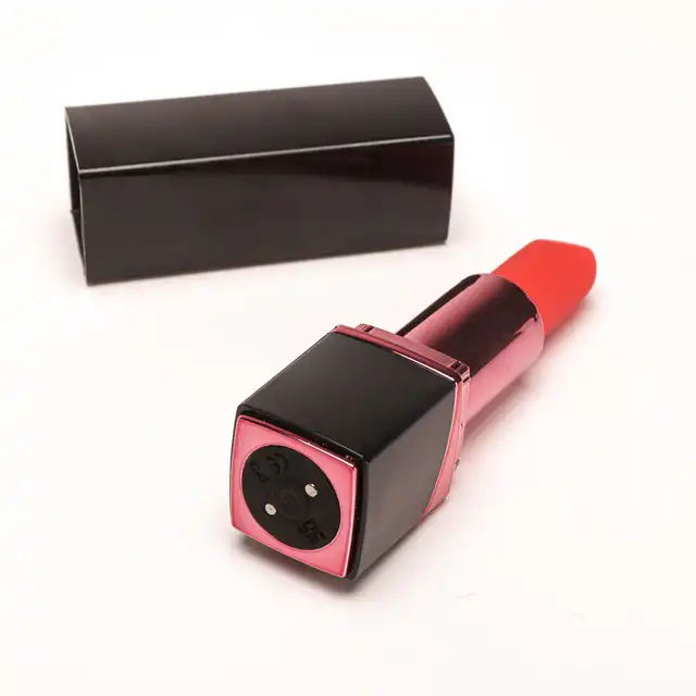 Velvet Touch – Wibrator Mini w Kształcie Szminki Ładowany USB Czarny. Dyskretna elegancja i moc ukryta w kompaktowej formie