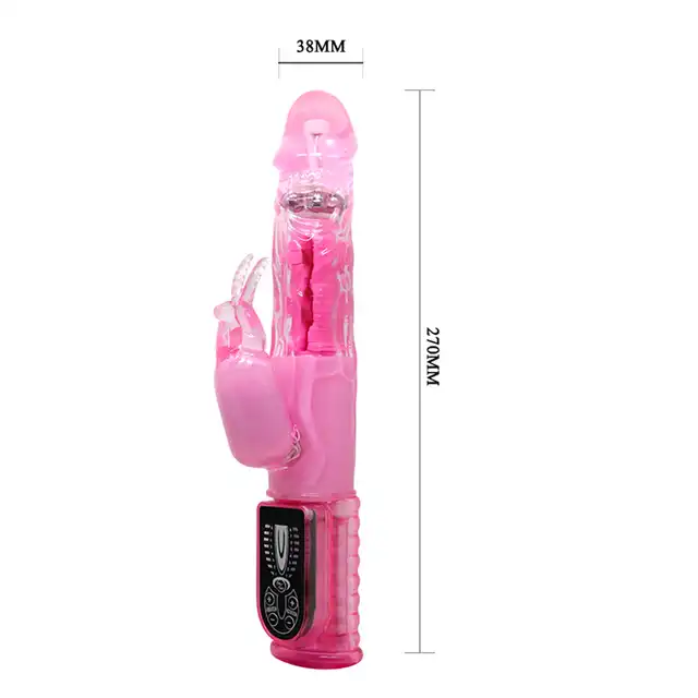 Baile - Lovely Friend Rabbit Vibrator. Wibrator posiadający aż 8 funkcji wibracji i 8 trybów falowania