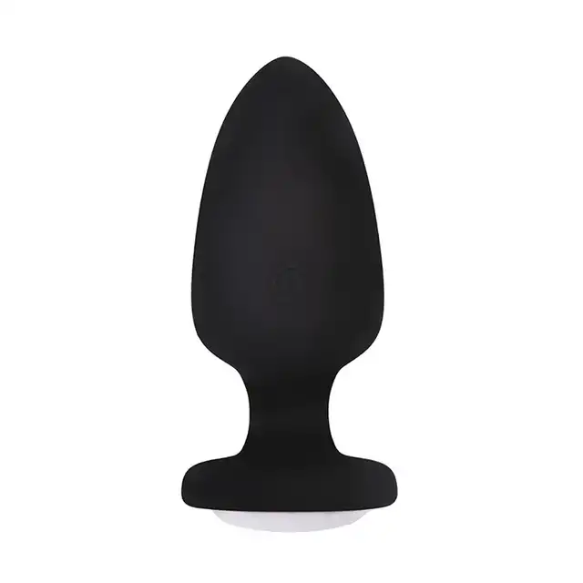 Fantasy - LED Light Vibrating Anal Plug. Wibrujący korek analny z podświetleniem LED i pilotem