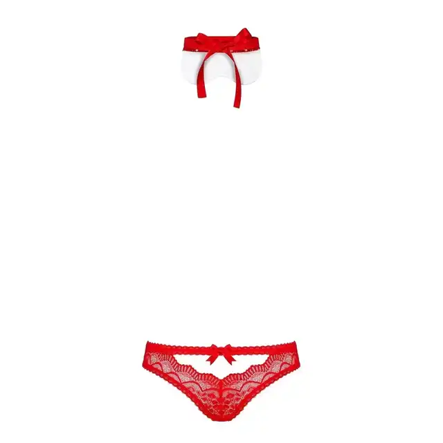 Obsessive - 822-SEA-3. Zmysłowy komplet 2-częściowy z maską i figami w rozmiarze L/XL