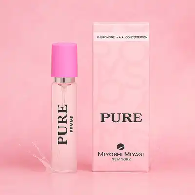Miyoshi Miyagi - Pure Femme 15 ml. Bezzapachowe feromony dla kobiet, które podkreślają naturalną zmysłowość i kobiecy urok.