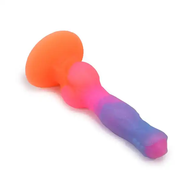 Kiotos Monstar - Cox AuroraCock. Niezwykłe dildo o hipnotyzującym designie, bulwiastym kształcie, inspirowanym barwami odległych galaktyk