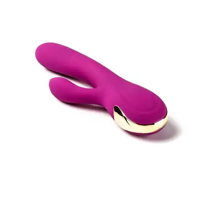 Velvet Touch - Wibrator Króliczek Różowy. Podwójna stymulacja, ciepło i moc dla niezapomnianych doznań.