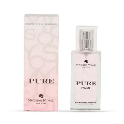 Miyoshi Miyagi - Pure Femme 50 ml. Bezzapachowe feromony dla kobiet, które subtelnie podkreślają kobiecość i magnetyzm