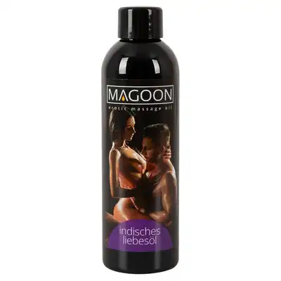 Magoon - Indian Massage Oil 200 ml. Zmysłowa podróż w świat Orientu z rozgrzewającym olejkiem!
