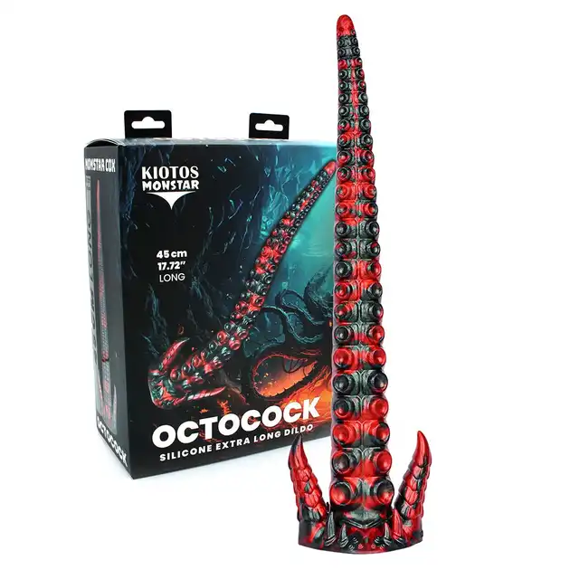 Kiotos Monstar - Cox OctoCock. Niezwykłe, długie dildo inspirowane mrocznym pięknem głębin oceanu