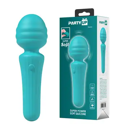 Party Up – Dunna Blue. Mini masażer Wonder Stick, mały rozmiar, wielka moc przyjemności, super przyjemny materiał