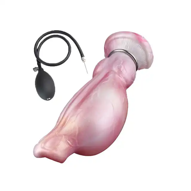 Kiotos Monstar - Dildo Beast 88 Inflatable. Dildo dla osób, które pragną intensywnych, niezwykłych doznań i chcą w pełni dopasować rozmiar do własnych potrzeb