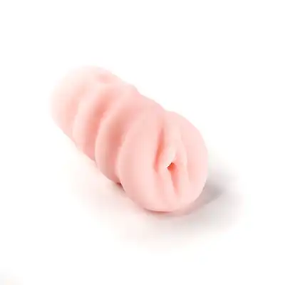 Simple Pleasure – Masturbator Wagina Cyberskóra 190 g. Klasyczny, kompaktowy masturbator z miękkiego silikonu dla codziennej przyjemności