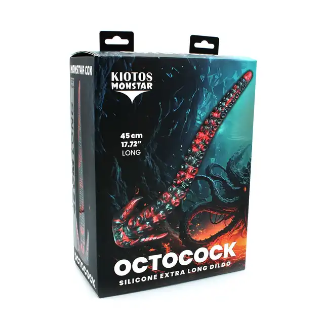 Kiotos Monstar - Cox OctoCock. Niezwykłe, długie dildo inspirowane mrocznym pięknem głębin oceanu