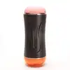 Velvet Touch - Masturbator z Wibracją Dwustronny Wagina i Anus. Realistyczny gadżet z cyberskóry z 7 trybami wibracji i magnetycznym ładowaniem USB