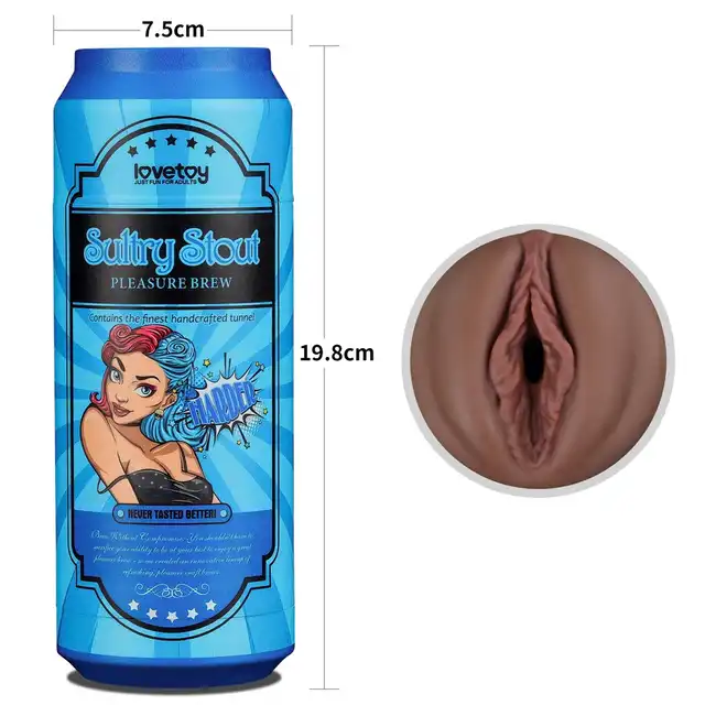 Lovetoy – Brew Without Compromise. Realistyczny masturbator z teksturowanym kanałem, stworzony dla intensywnych i niezapomnianych doznań.