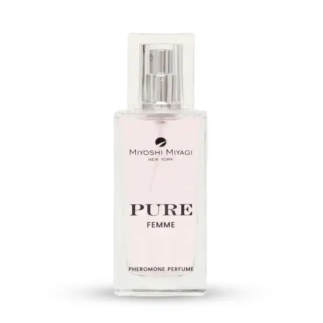 Miyoshi Miyagi - Pure Femme 50 ml. Bezzapachowe feromony dla kobiet, które subtelnie podkreślają kobiecość i magnetyzm