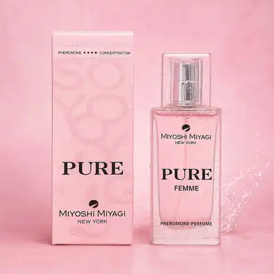 Miyoshi Miyagi - Pure Femme 50 ml. Bezzapachowe feromony dla kobiet, które subtelnie podkreślają kobiecość i magnetyzm