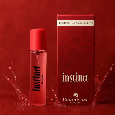 Miyoshi Miyagi - Instinct Femme 15 ml. Perfumy z feromonami dla kobiet, które uwodzą zmysłowością i elegancją