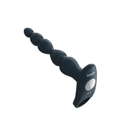 ToyJoy - Urban Elixer. Nakładka na penisa do podwójnej penetracji z wibracjami