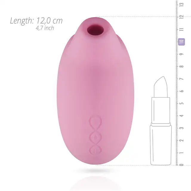 LELO - Sona Air Pressure Vibrator - Pink - soniczny masażer łechtaczki (SenSonic&amp;#x2122; Technology) - Globalny bestseller, ikona sonicznej przyjemności!