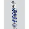 ToyJoy - G-Spot Gemstone. Luksusowe szklane dildo z wypustkami idealne do punktu G