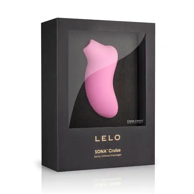 LELO - Sona Air Pressure Vibrator - Pink - soniczny masażer łechtaczki (SenSonic&amp;#x2122; Technology) - Globalny bestseller, ikona sonicznej przyjemności!