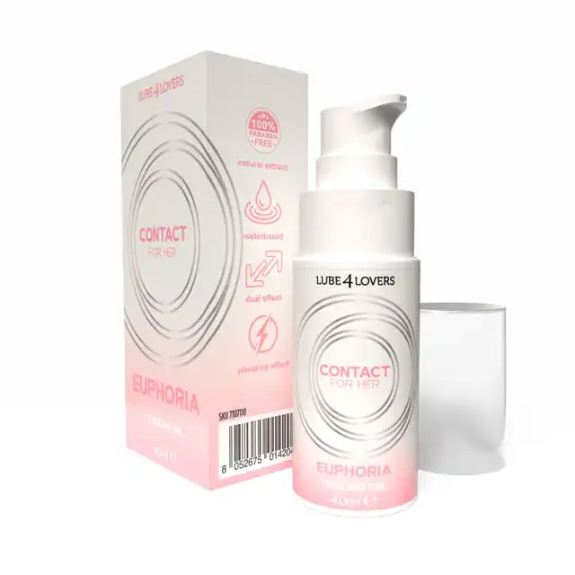 Lube4Lovers -  Euphoria. Żel stymulujący o efekcie wibrującym 40 ml