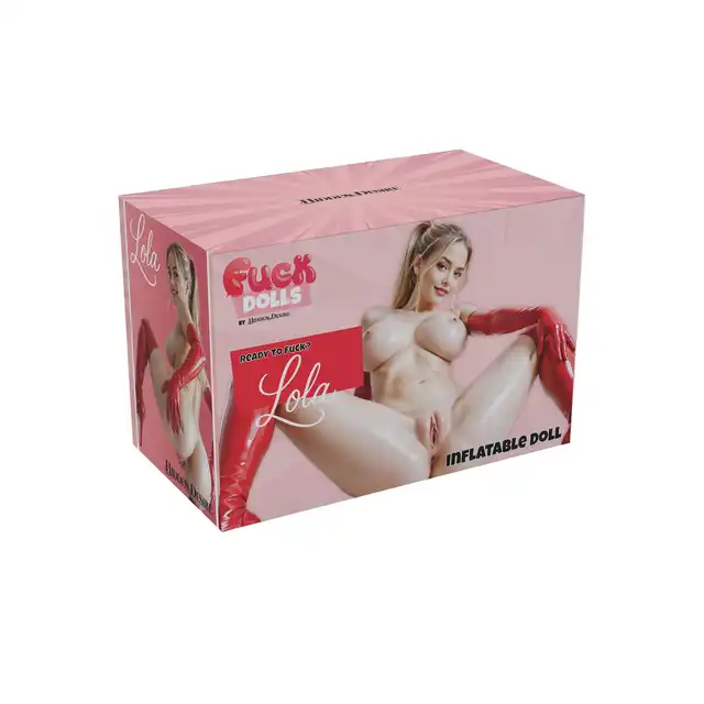 Hidden Desire - Lusty Lola Inflatable Doll. Realistyczna lalka erotyczna z 3 otworami