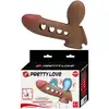 Pretty Love - Tyronn Silicone Waterproof Penis Sleeve. Intensywniejsza stymulacja i eksplozja przyjemności