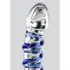 ToyJoy - G-Spot Gemstone. Luksusowe szklane dildo z wypustkami idealne do punktu G